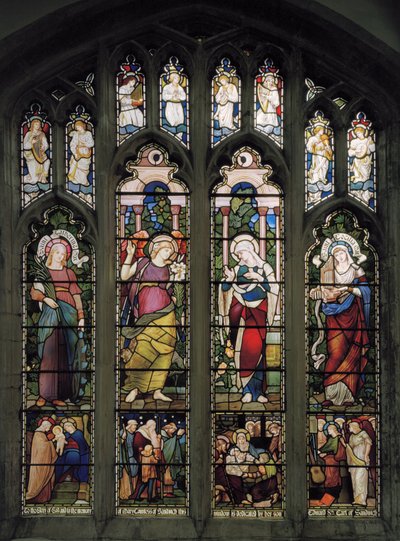 Lady Chapel Window, c.1885 (vitráže) od John William Brown