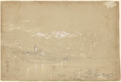 Brienzské jezero od John William Casilear