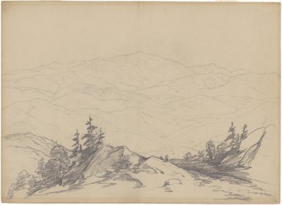 Horská krajina od John William Casilear