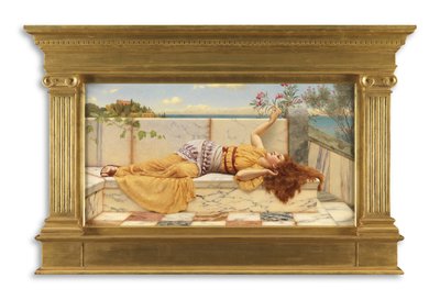 Šťastné probuzení, 1903 od John William Godward