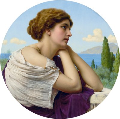 Srdce na rtech a duše v očích, John William Godward od John William Godward