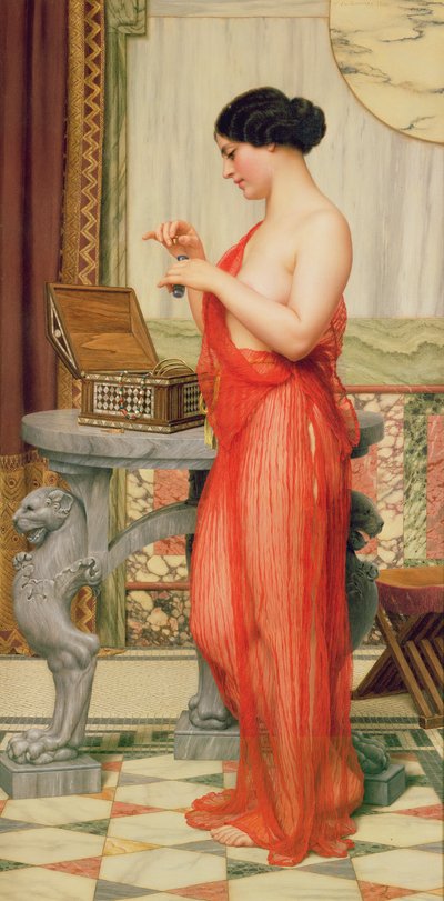 Nový parfém, 1914 od John William Godward
