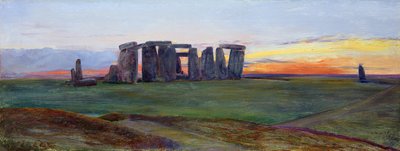 Stonehenge od John William Inchbold
