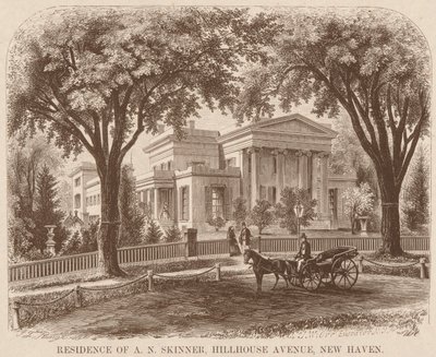 Bydliště A.N. Skinner, Hillhouse Avenue, New Haven od John William Orr