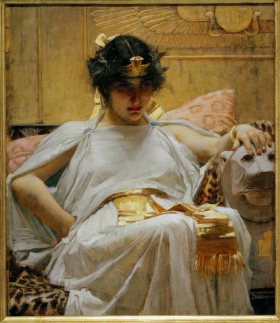 Kleopatra od John William Waterhouse