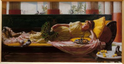 Sladké nicnedělání od John William Waterhouse