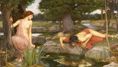 Echo a Narcis od John William Waterhouse