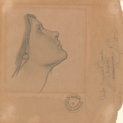 Studie na "Lamia" od John William Waterhouse