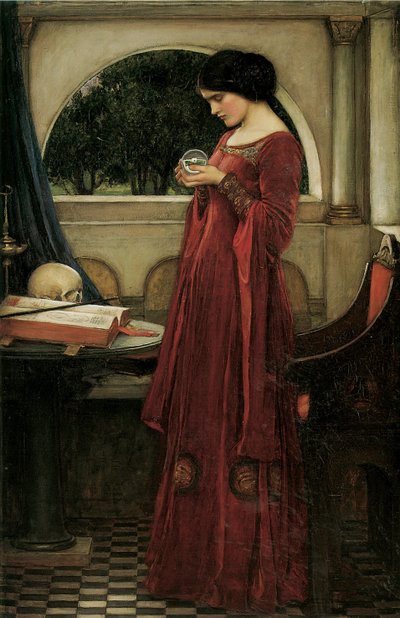 Křišťálová koule od John William Waterhouse