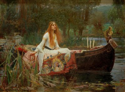Paní ze Shalott od John William Waterhouse