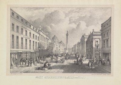 Gray Street, Newcastle od John Wilson Carmichael