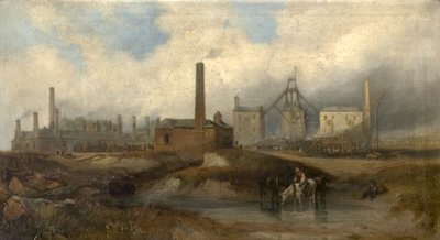 Průmyslová scéna, 1833 od John Wilson Carmichael