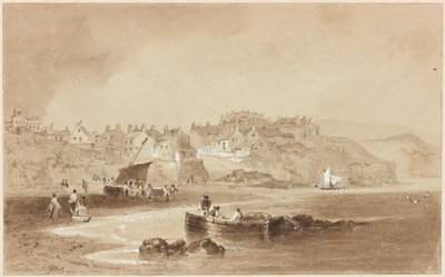 Robin Hoods Bay (barva těla) od John Wilson Carmichael