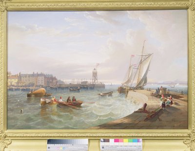 Přístav v Hartlepoolu od John Wilson Carmichael
