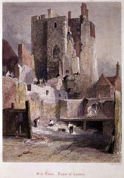 Tower of London: Solná věž od John Wykeham Archer