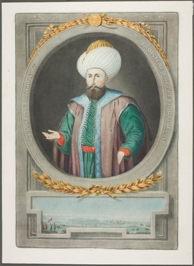 Amurat Kahn I, z Portrétů tureckých císařů od John Young