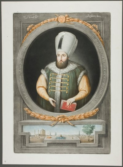 Mustapha Kahn z Portrétů tureckých císařů od John Young