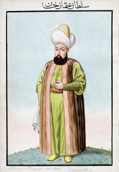 Osman I, osmanský císař, 1808 od John Young