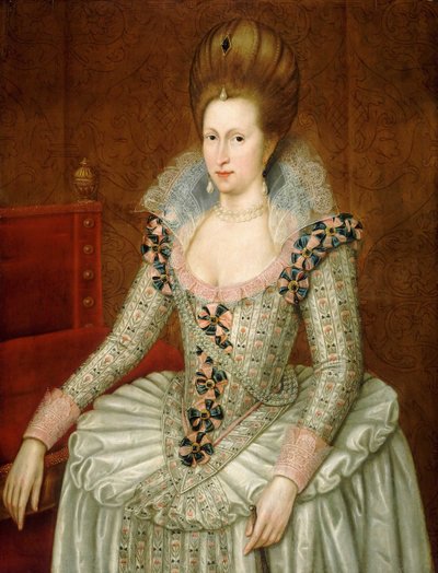 Anna Dánská, 1574-1619 od John de Critz