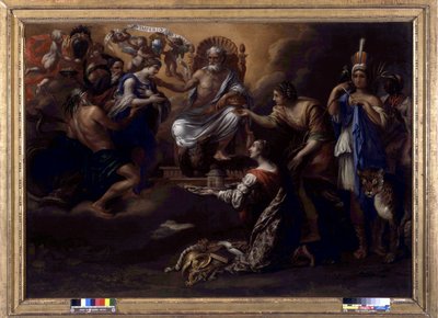 Marseille chráněná bohy nebo Apoteóza Marseille od John the Baptist of Beadan