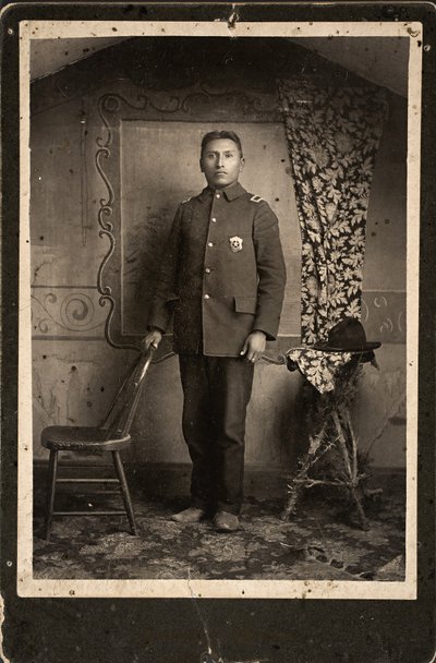 John Hinshaka, Cherry Creek, Jižní Dakota, 1890 (tisk alba) od Johnson Brothers