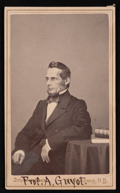 Portrét Arnolda Henryho Guyota 1807-1884, před rokem 1866. od Johnston Bros