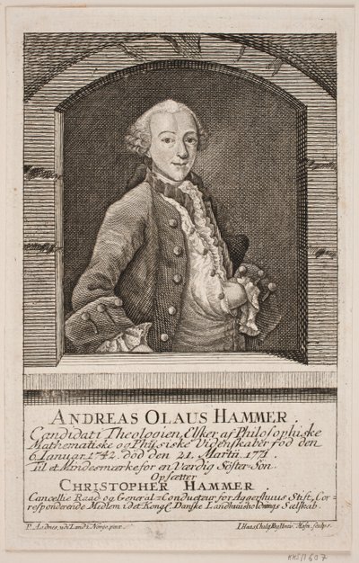 Dánština:  Andreas Olaus Hammer od Jonas Haas