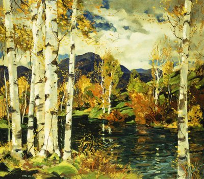 Břízy od Jonas Lie