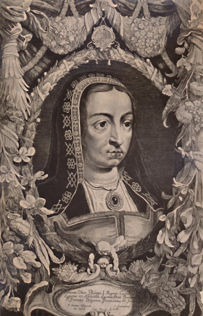Joanna Šílená, královna Kastilie, 17. století 1894 od Jonas Suijderhoef