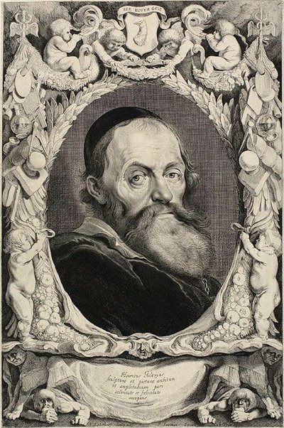 Portrét Hendrika Goltziuse od Jonas Suyderhoef