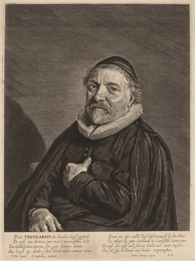 Adriaen Tegularius od Jonas Suyderhoff after Frans Hals
