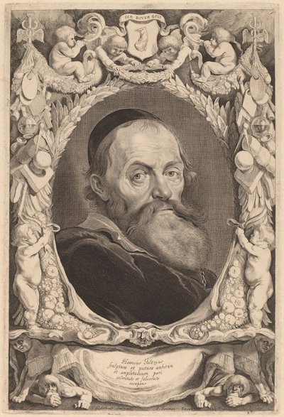 Hendrik Goltzius od Jonas Suyderhoff after Pieter Claesz Soutman