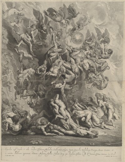 Fall of the Damned od Jonas Suyderhoff, after Sir Peter Paul Rubens