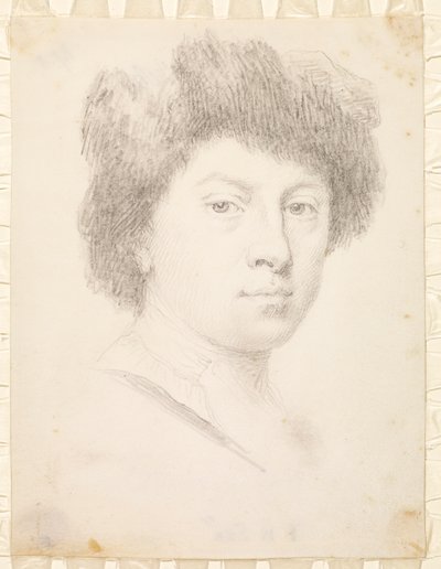 Autoportrét ve věku třiceti let, 1735 od Jonathan Richardson