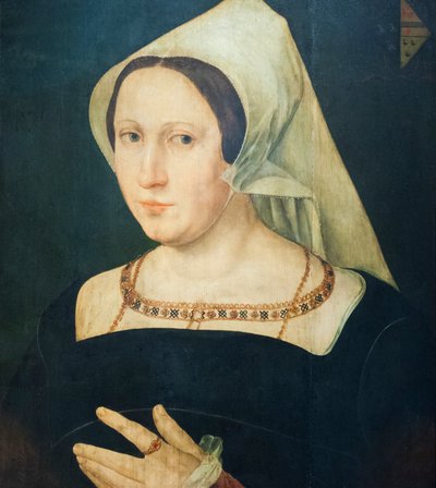 Anna van Spangen, manželka Adriaena van der Goese od Joos van (after) Cleve