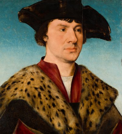 Portrét muže, cca 1520-30 od Joos van Cleve