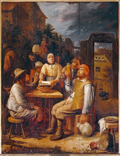 Les Mangeurs de moules - Jedlíci mušlí... od Joos van Craesbeeck