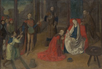 Klanění tří králů, ca. 1465. od Joos van Wassenhove
