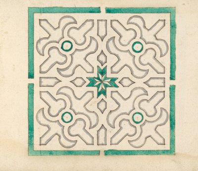 Album obsahující 75 kreseb pro zahradní mříže a partery, ca. 1610-40. od Jorg Rurfinger