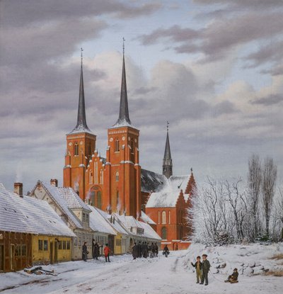 Ulice v Roskilde od Jorgen Roed