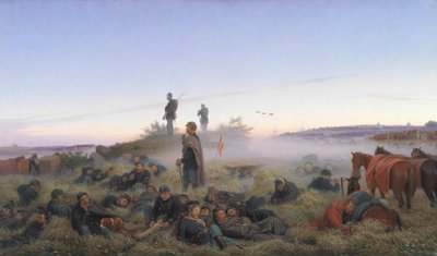 Ráno po bitvě u Istedu 25. července 1850 od Jorgen Valentin Sonne