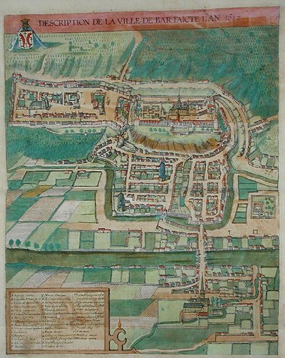 Mapa Baru, z „Civitates Orbis Terrarum“ od Georga Brauna (1541-1622) a Franse Hogenberga, kolem roku 1572 (barevná rytina) od Joris (after) Hoefnagel