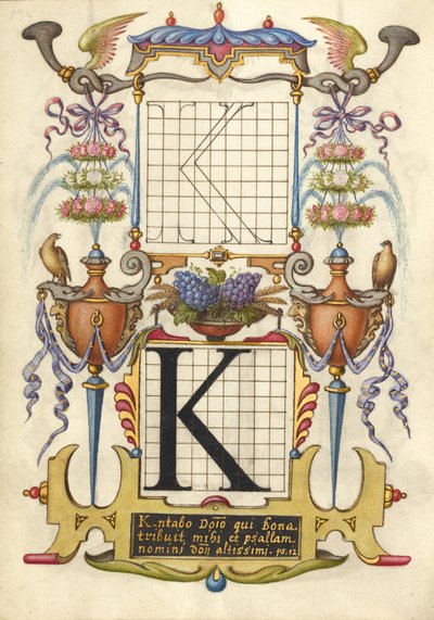 Průvodce konstrukcí písmene K od Joris Hoefnagel
