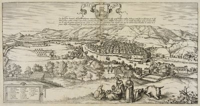 Pohled na Bilbao od Joris Hoefnagel