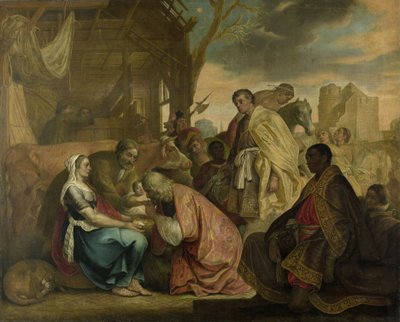 Klanění tří králů, 1646 od Joris van Schooten