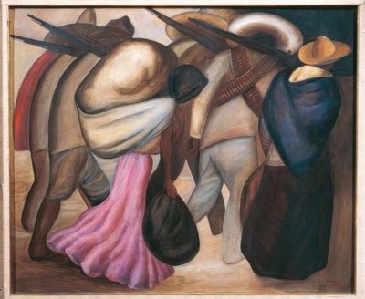 Voják 20. století od José Clemente Orozco