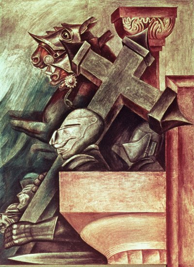 Proroctví z Eposu americké civilizace od José Clemente Orozco