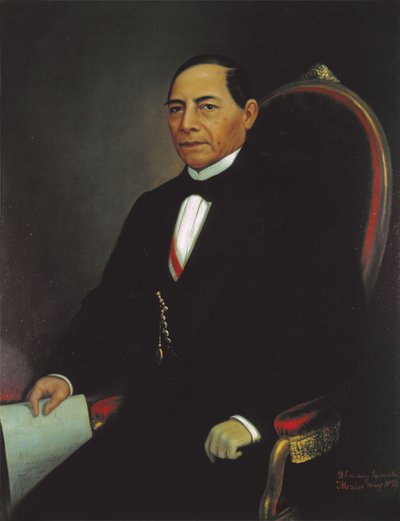 Benito Juárez - José Escudero y Espronceda od José Escudero y Espronceda