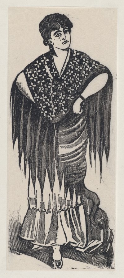 Cikán, ca. 1880-1910, ca. 1880-1910. od José Guadalupe Posada