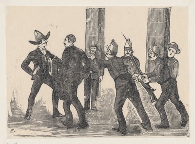 Poprava Ježíše Bruno Martinez, 1892., 1892. od José Guadalupe Posada
